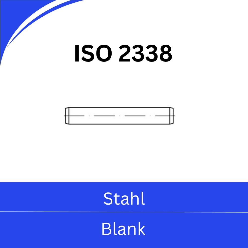 Bild von ➤ Kategorie: ISO 2338 (Zylinderstifte) Stahl blank